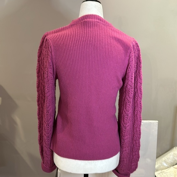 Splendid Phoebe Pointelle Sweater - Picture 2 of 4